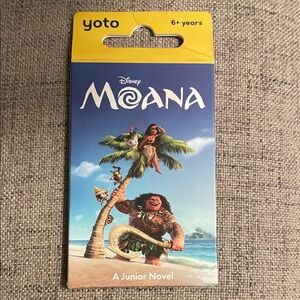 Disney Moana Junior Novel Yoto Card - NWT, Unopened